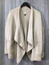 Vince Wool-Cashmere Drape Cardigan Size Small